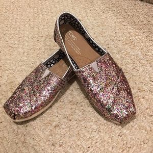 Tom’s Glitter Shoes Sz: 9